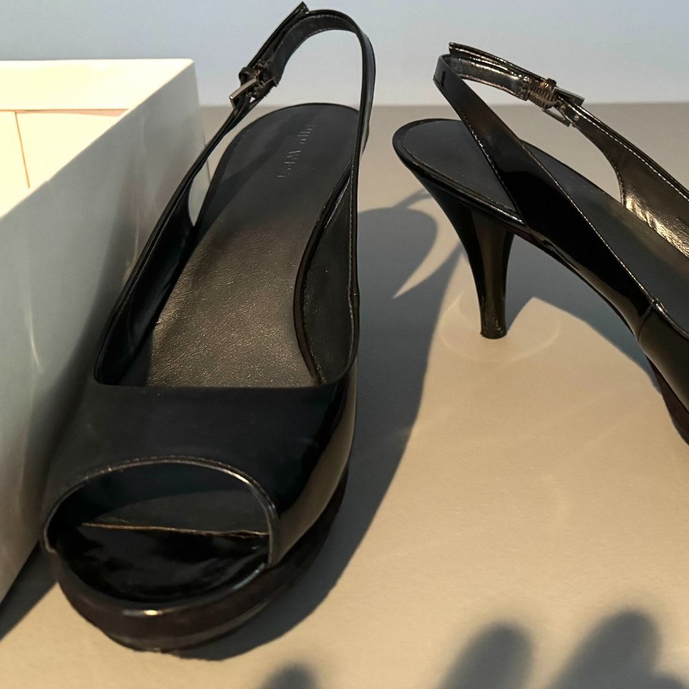 Nine West Black sling back shoe 'Sharina' size 10